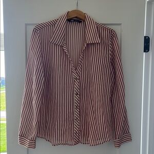 Zara Striped Blouse